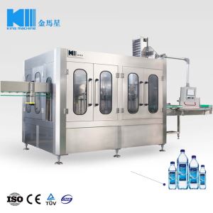 Þvottur og fylla flaska vél